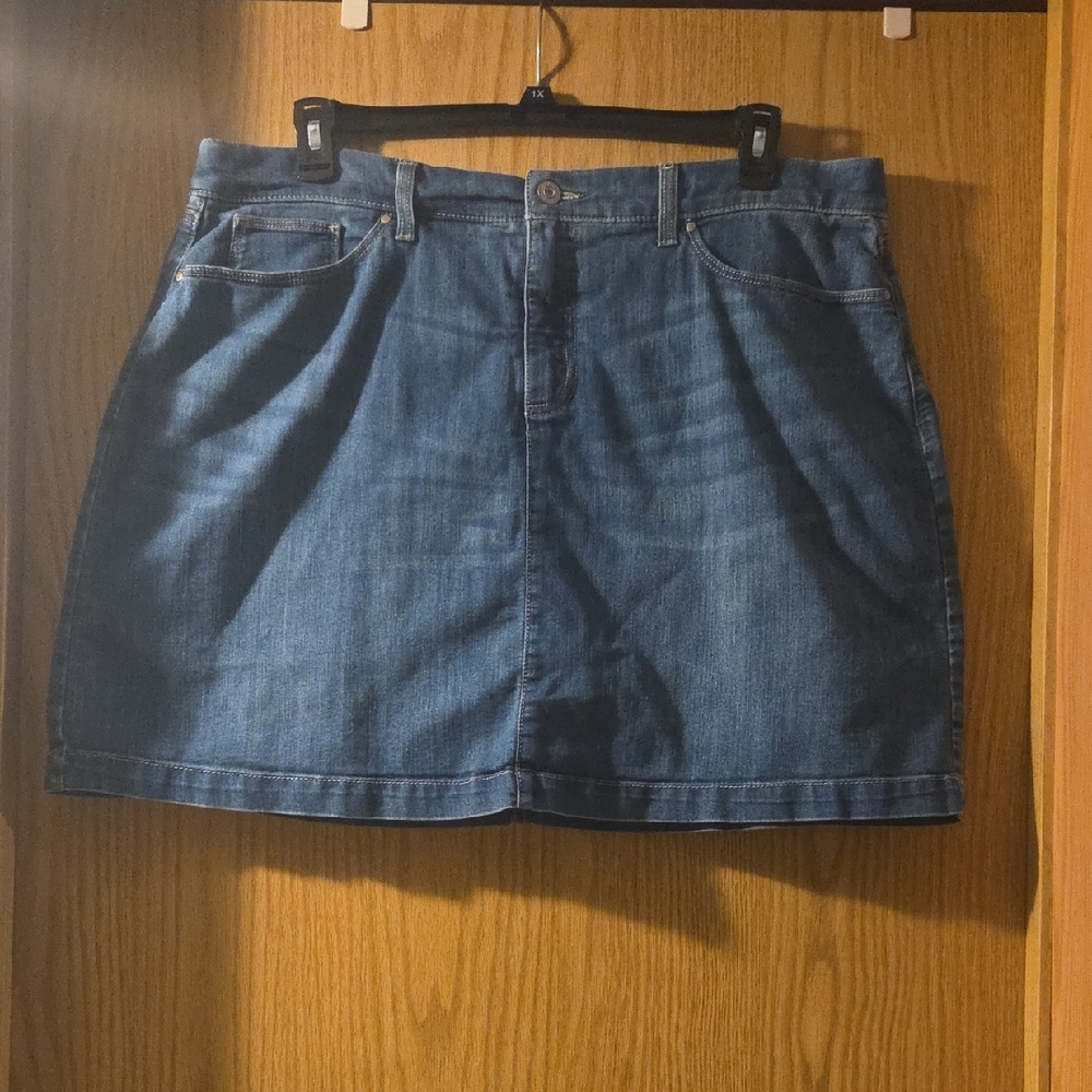 Denim Blue Women's Skirt